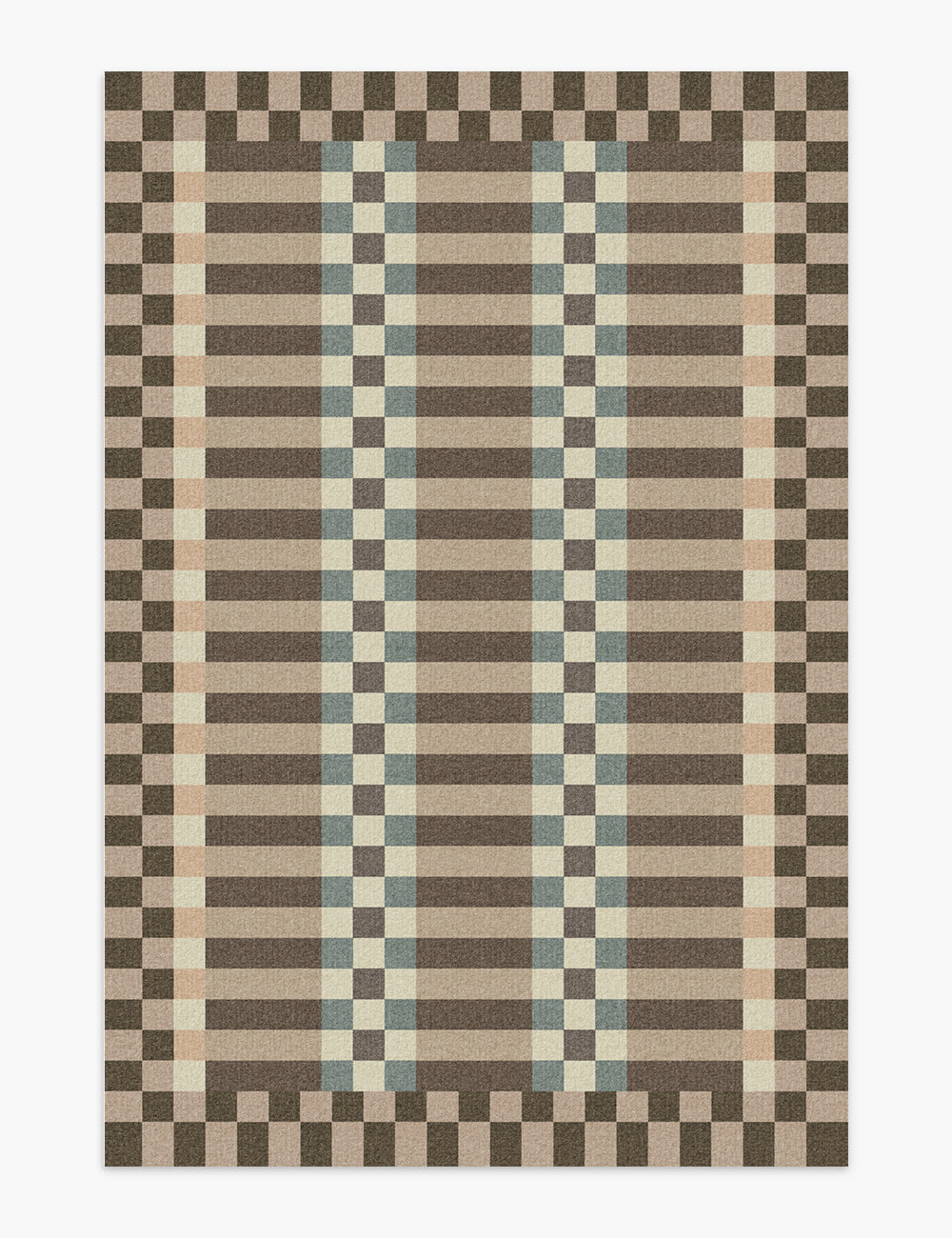 Curtain Call Matte Taupe Washable Rug