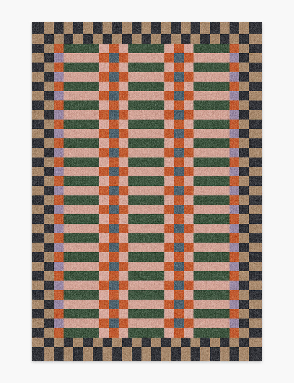 Curtain Call Multicolour Washable Rug