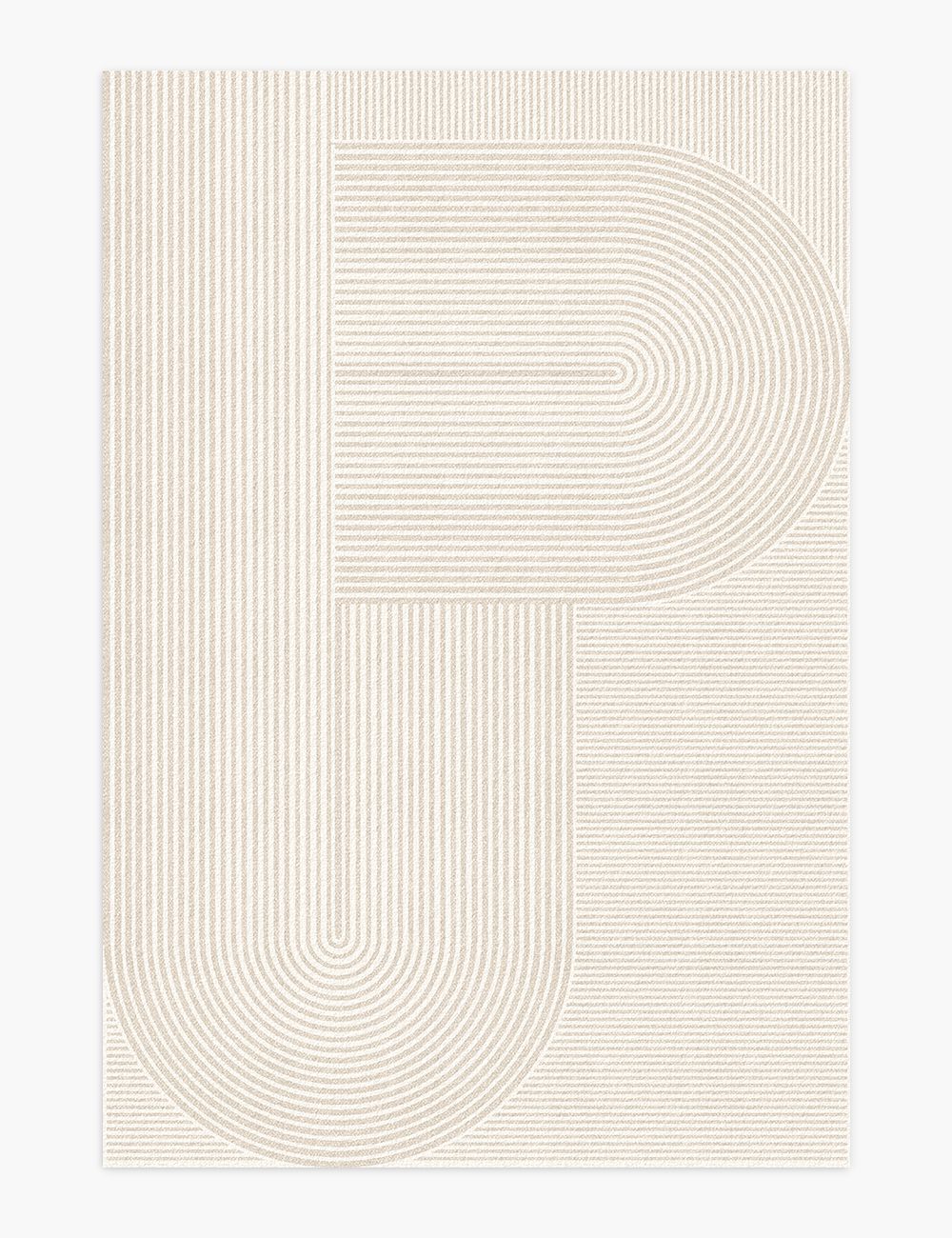 Desert Travels Winding Path Washable Rug