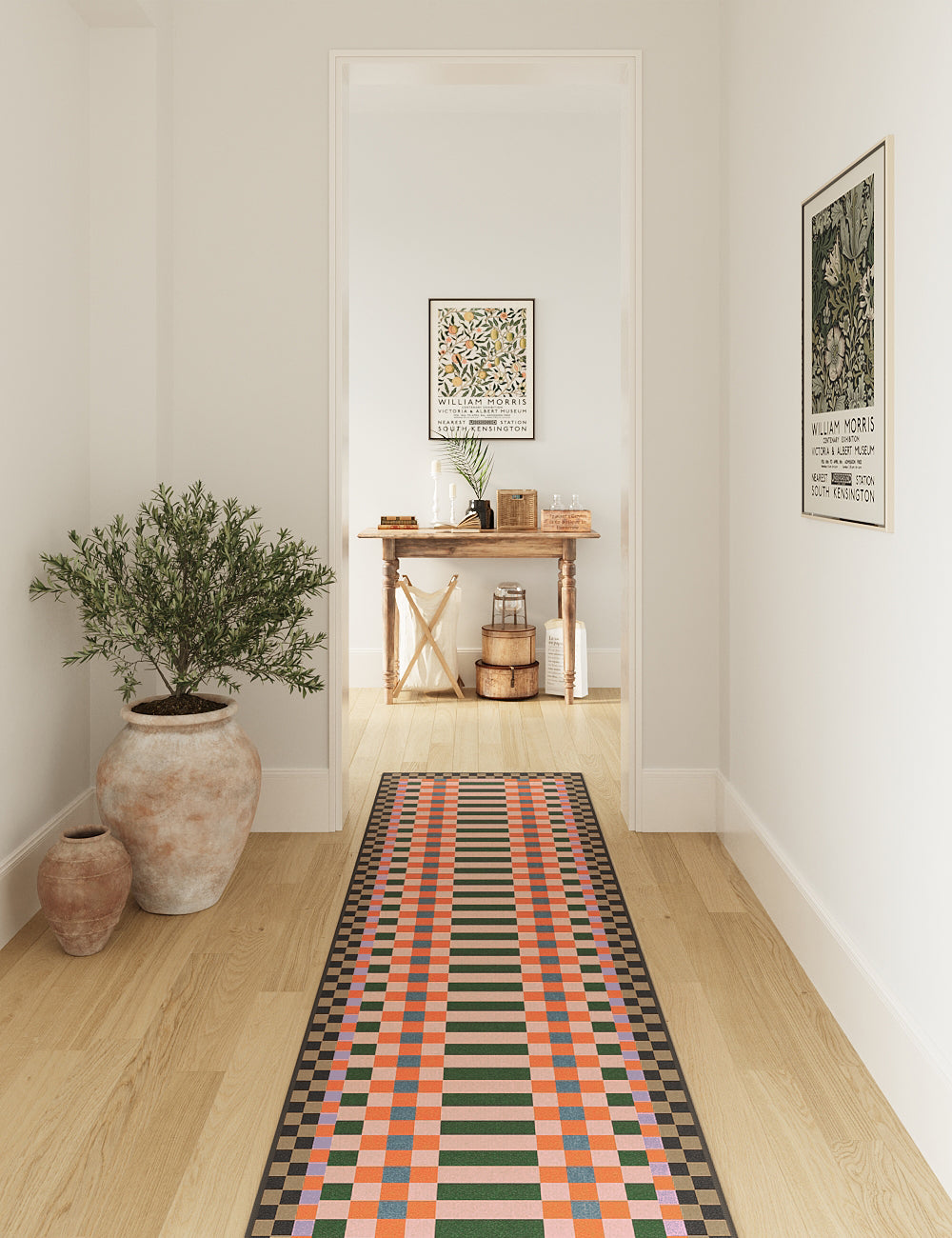 Curtain Call Multicolour Washable Rug