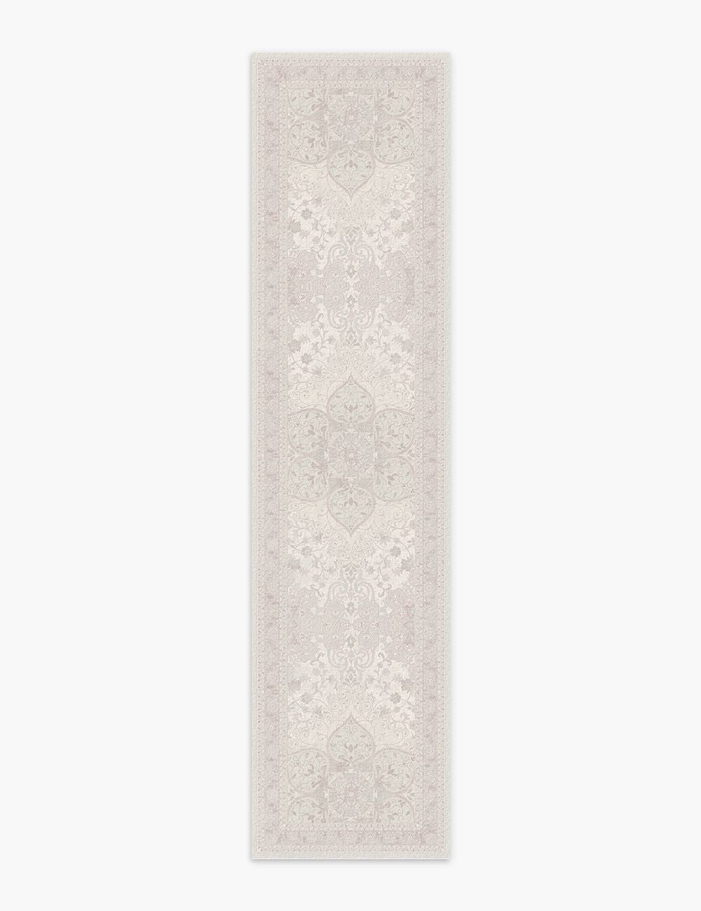 Sacred Bloom Blush Pink Washable Rug