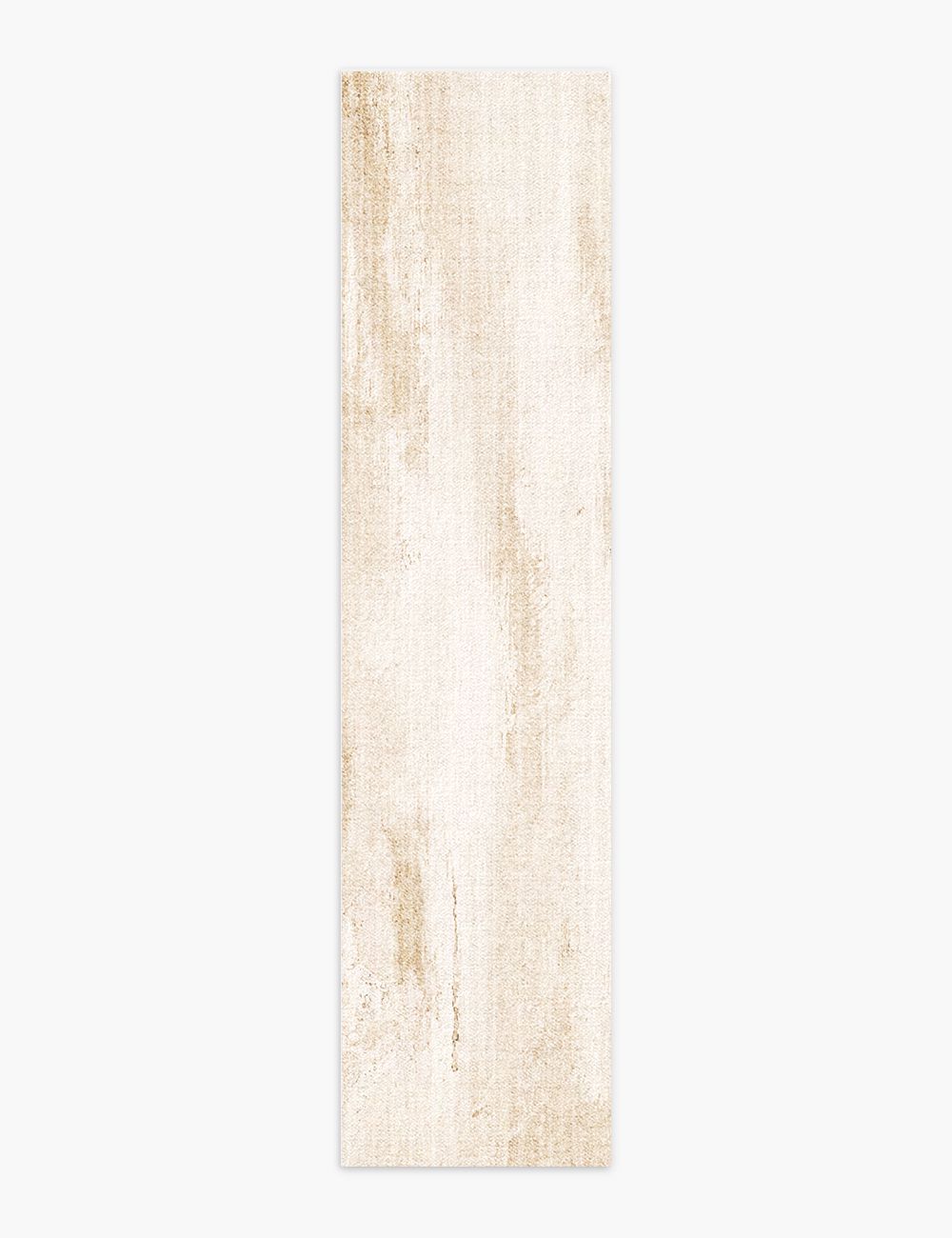 Wood Nostalgia Faded Beige Washable Rug