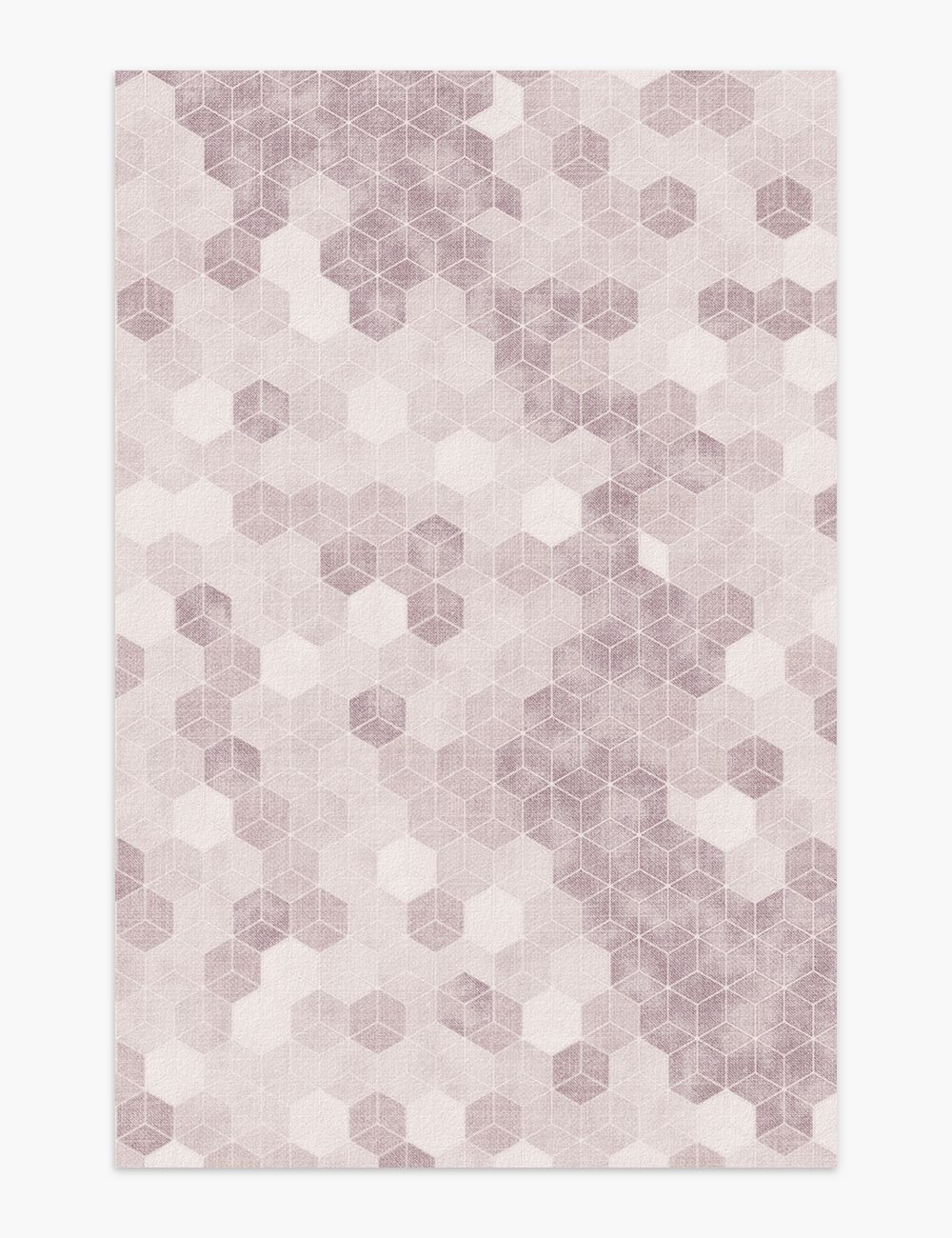 Faded Pieces Lavender Mist Washable Rug