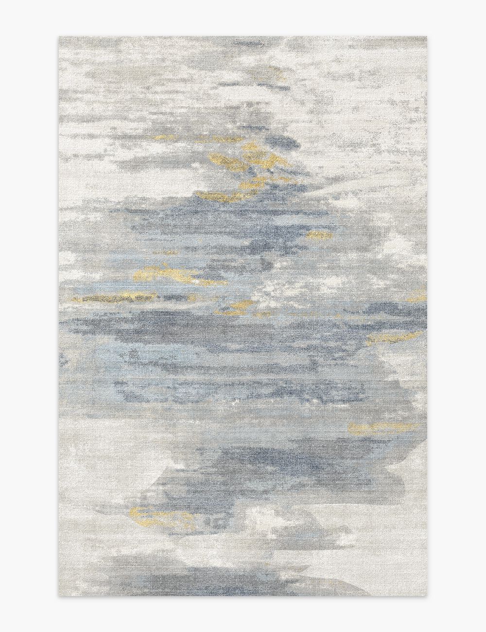 Twilight Bliss Pastel Grey Washable Rug