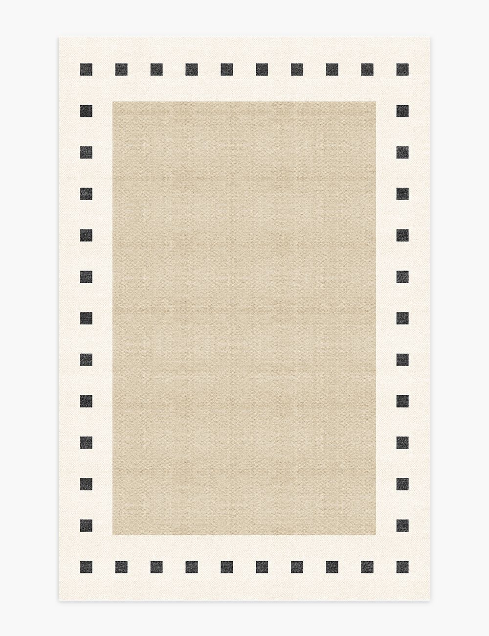 Urban Lines Light Taupe Washable Rug