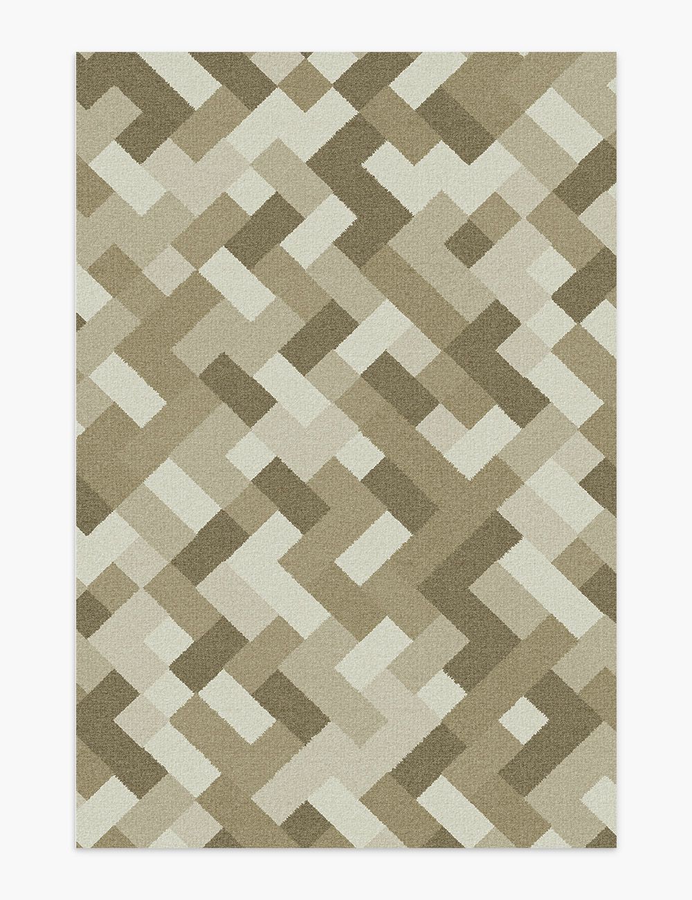 Harbor Deck Warm Sand Washable Rug