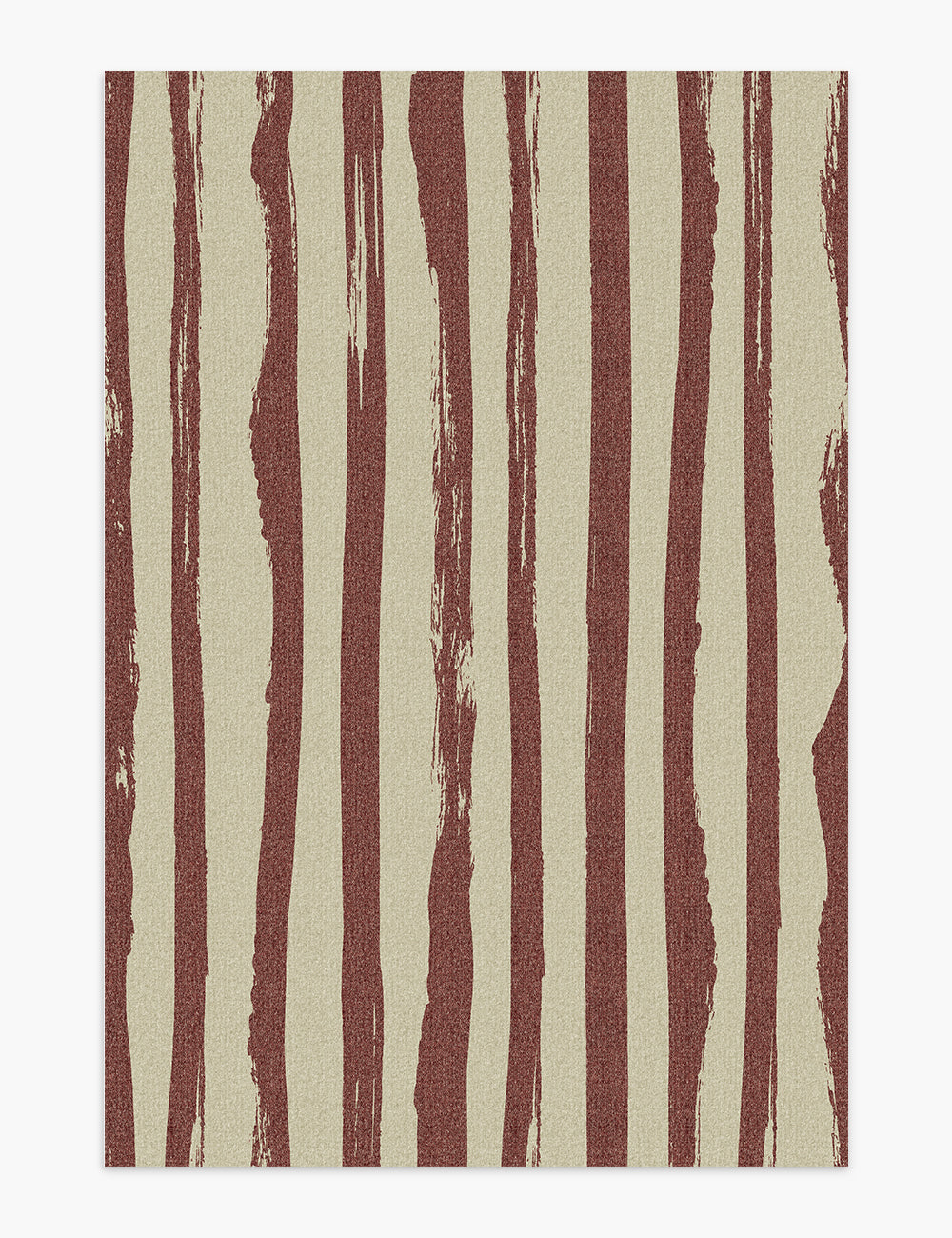 Ink Brush Clay Taupe Washable Rug
