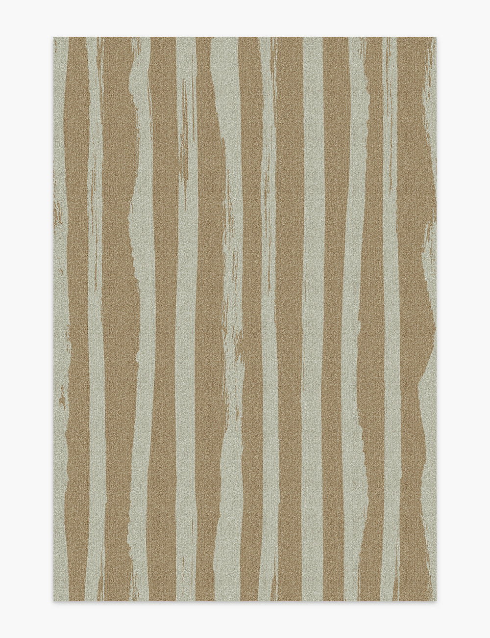 Ink Brush Sand Beige Washable Rug