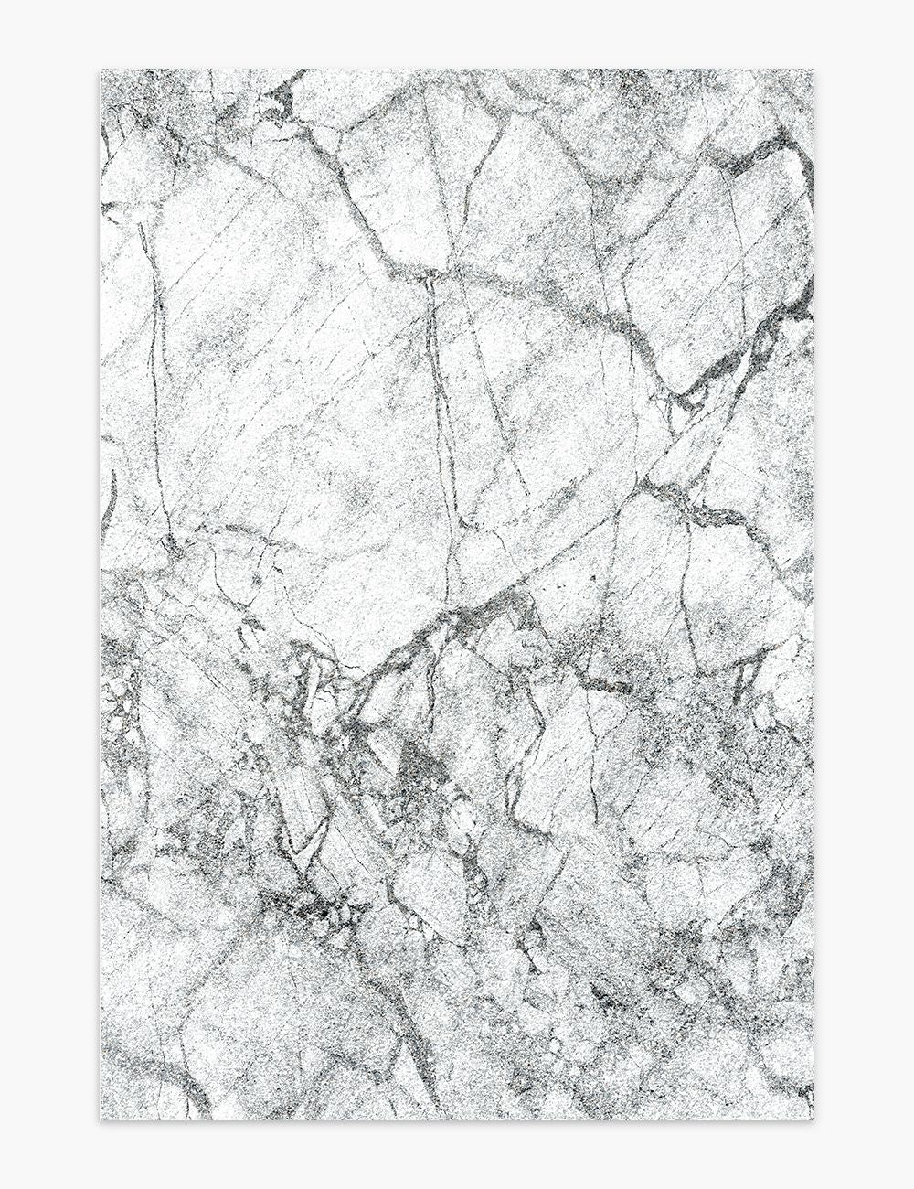 Marble Nature Soft Grey Washable Rug