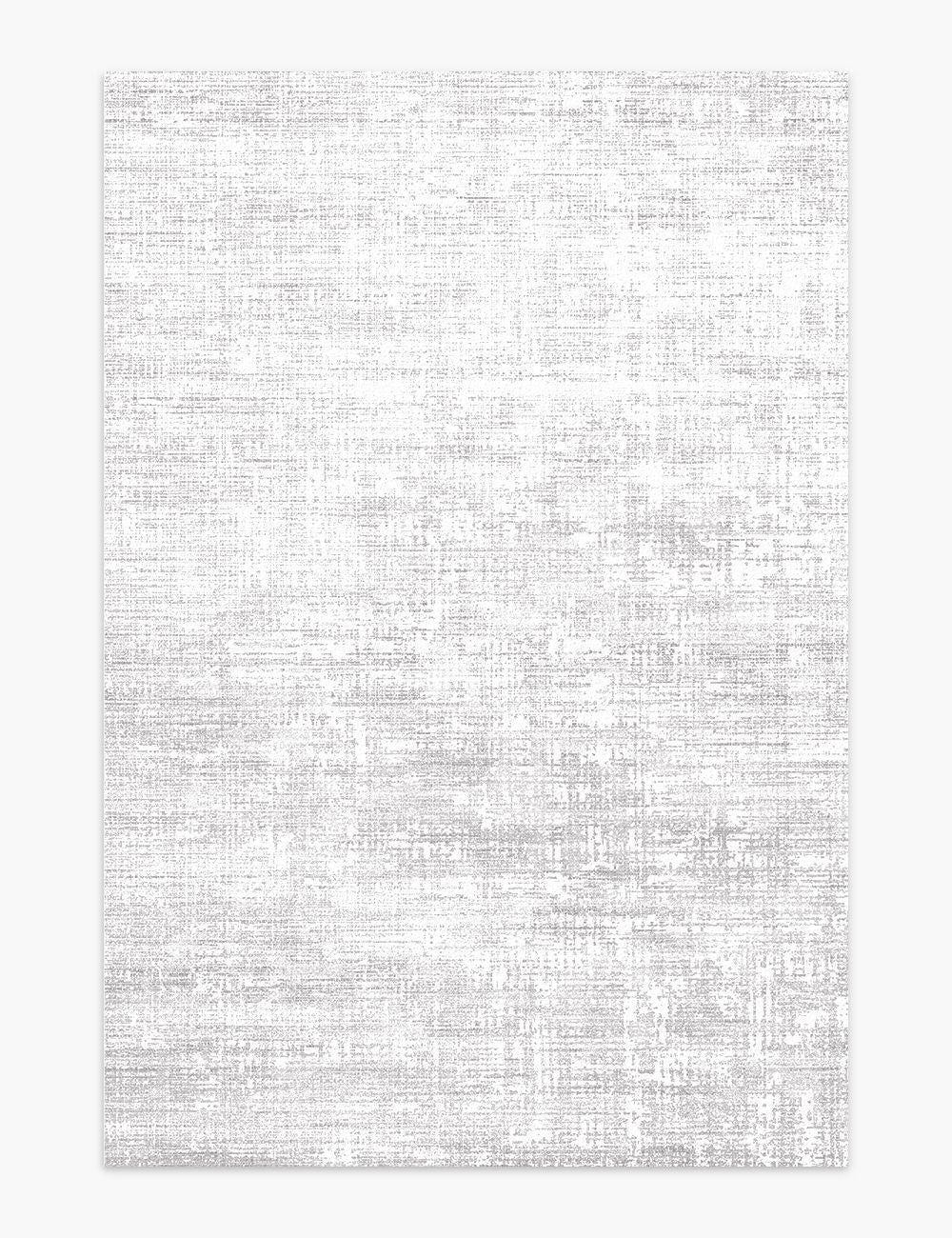 Veiled Canvas Ash Grey Washable Rug