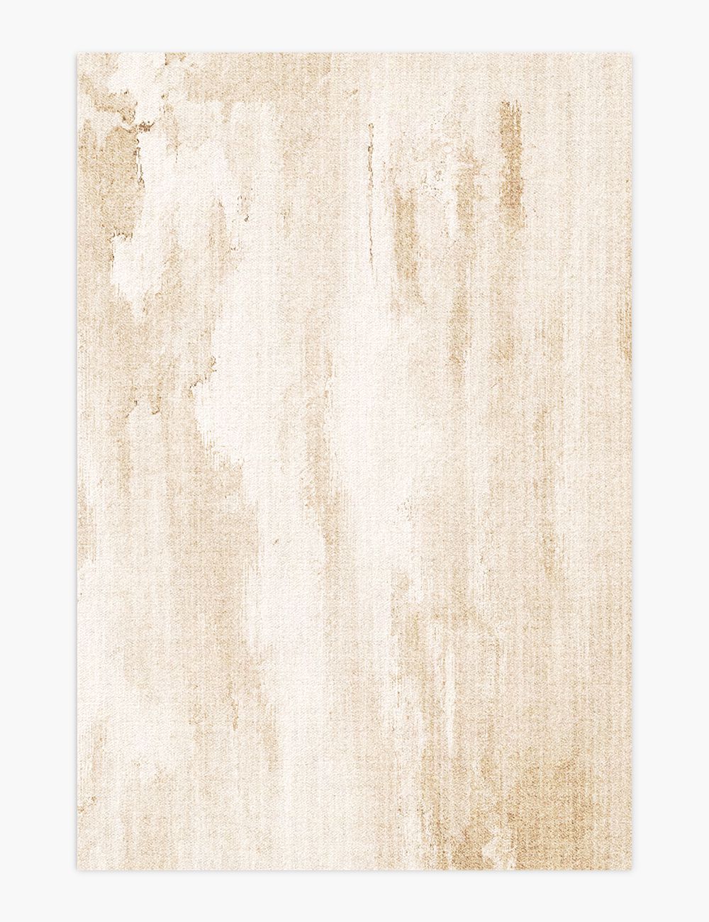 Wood Nostalgia Faded Beige Washable Rug