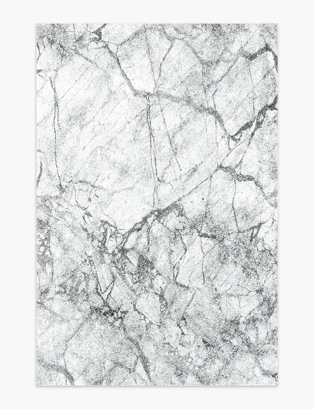 Marble Nature Soft Grey Washable Rug