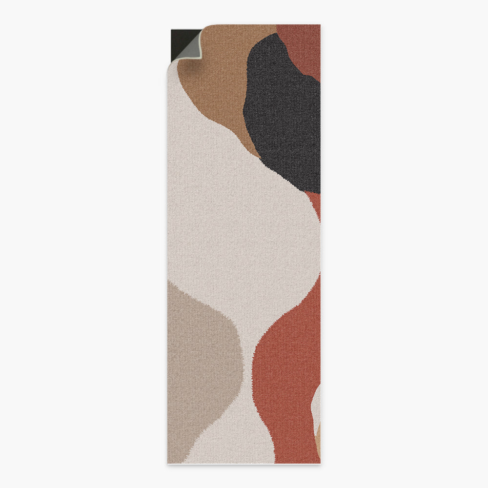 Ragged Ripple Ember Patch Washable Rug – MerciRugs