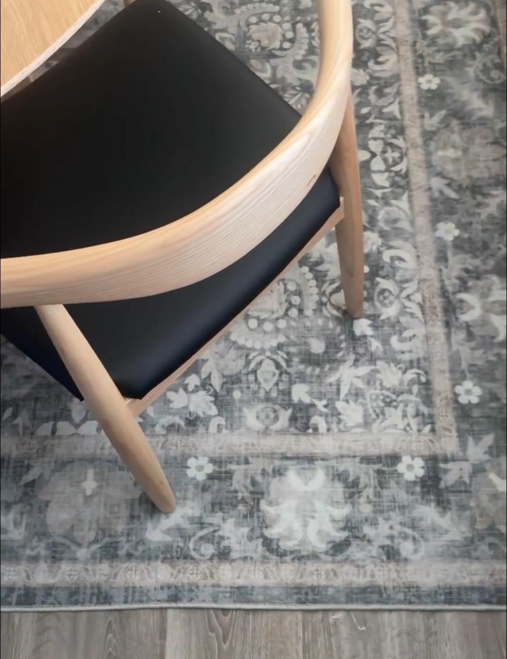 Sage Muted Rug Fleeting Spring Muted Sage Washable Rug – MerciRugs